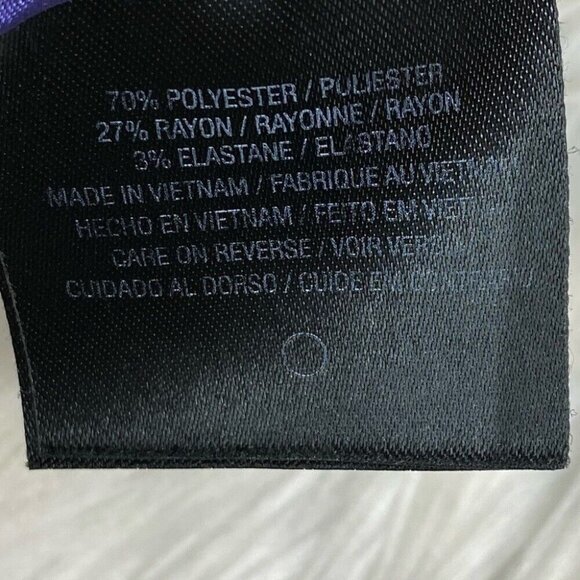 T Tahari Womens Size 2 Charcoal Gray Crosshatch Dress Pants Straight Leg Stretch - Picture 10 of 14